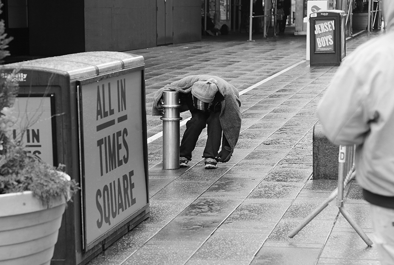 Homeless : Street Life : New York : Personal Photo Projects :  Richard Moore Photography : Photographer : 